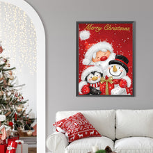 Load image into Gallery viewer, Diamond Painting - Partial Special Shaped - snowman (30*40CM)
