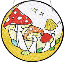 Load image into Gallery viewer, Acrylic Mushroom Single-Sided DIY Diamond Painting Hanging Pendant 20x20cm (#1)
