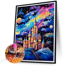 Load image into Gallery viewer, AB Diamond Painting - Full Round - Castle under the stars (40*50CM)
