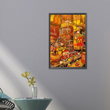 Load image into Gallery viewer, AB Diamond Painting - Full Round - Fast food assembly line (40*60CM)
