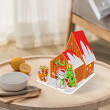 Load image into Gallery viewer, Wooden Diamond Painting Desktop Decor for Office Desktop Decor (Biscuit House)
