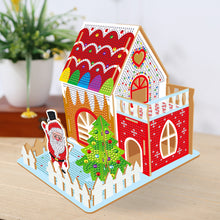 Load image into Gallery viewer, Wooden Diamond Painting Desktop Decor for Office Desktop Decor (Candy House)
