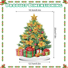 Load image into Gallery viewer, Diamond Painting Desktop Ornaments Kit for Office Desktop Decor (Xmas Tree #1)
