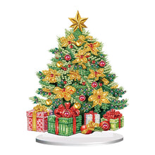 Load image into Gallery viewer, Diamond Painting Desktop Ornaments Kit for Office Desktop Decor (Xmas Tree #1)
