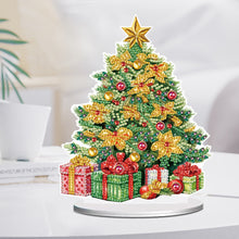 Load image into Gallery viewer, Diamond Painting Desktop Ornaments Kit for Office Desktop Decor (Xmas Tree #1)
