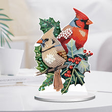 Load image into Gallery viewer, Diamond Painting Desktop Ornaments Kit for Office Desktop Decor (Two Birds #2)
