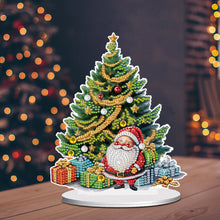 Load image into Gallery viewer, Diamond Painting Desktop Ornaments Kit for Home Office Desktop Decor (Santa)

