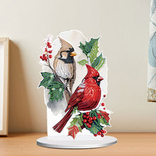 Load image into Gallery viewer, Diamond Painting Desktop Ornaments Kit for Office Desktop Decor (Two Birds #17)
