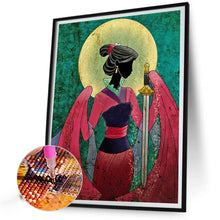 Load image into Gallery viewer, Diamond Painting - Full Round - Mulan silhouette (40*50CM)
