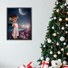 Load image into Gallery viewer, Diamond Painting - Full Round - Big eyes girl (30*40CM)
