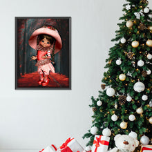 Load image into Gallery viewer, Diamond Painting - Full Round - Big eyes girl (30*40CM)
