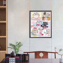 Load image into Gallery viewer, Diamond Painting - Full Round - mary cat (40*50CM)
