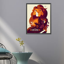 Load image into Gallery viewer, Diamond Painting - Full Round - lion king (40*50CM)
