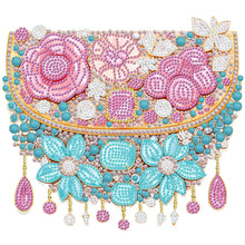 Load image into Gallery viewer, Diamond Painting - Partial Special Shaped - Pink blue bag (30*30CM)
