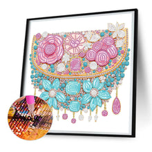 Load image into Gallery viewer, Diamond Painting - Partial Special Shaped - Pink blue bag (30*30CM)

