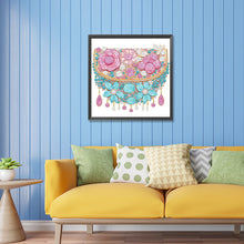 Load image into Gallery viewer, Diamond Painting - Partial Special Shaped - Pink blue bag (30*30CM)
