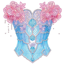 Load image into Gallery viewer, Diamond Painting - Partial Special Shaped - Pink and blue bra (30*30CM)
