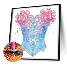 Load image into Gallery viewer, Diamond Painting - Partial Special Shaped - Pink and blue bra (30*30CM)
