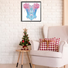 Load image into Gallery viewer, Diamond Painting - Partial Special Shaped - Pink and blue bra (30*30CM)
