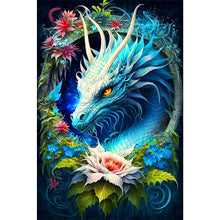 Load image into Gallery viewer, 2pcs Diamond Painting Set - Dragon of the Pool (40*60CM)
