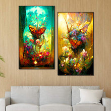 Load image into Gallery viewer, 2pcs Diamond Painting Set - butterfly market area (40*70CM)
