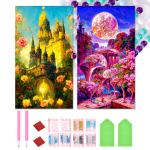 Load image into Gallery viewer, 2pcs Diamond Painting Set - dream castle (40*70CM)
