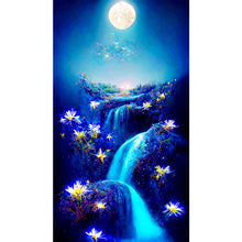 Load image into Gallery viewer, 2pcs Diamond Painting Set - late night moonscape (40*70CM)
