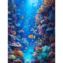 Load image into Gallery viewer, Diamond Painting - Full Round - The underwater world (30*40CM)
