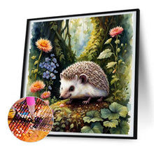 Load image into Gallery viewer, Diamond Painting - Full Round - Hedgehog and flower (30*30CM)
