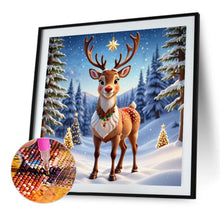 Load image into Gallery viewer, AB Diamond Painting - Full Round - Deer in the snow (40*40CM)
