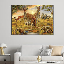 Load image into Gallery viewer, Diamond Painting - Full Square - kangaroo (70*50CM)
