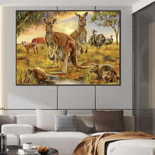 Load image into Gallery viewer, Diamond Painting - Full Square - kangaroo (70*50CM)
