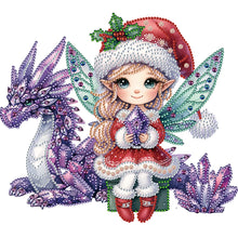 Load image into Gallery viewer, Diamond Painting - Partial Special Shaped - elf angel (30*30CM)
