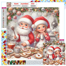Load image into Gallery viewer, Diamond Painting - Full Square - Cooking together at Christmas (30*30CM)
