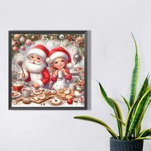 Load image into Gallery viewer, Diamond Painting - Full Square - Cooking together at Christmas (30*30CM)
