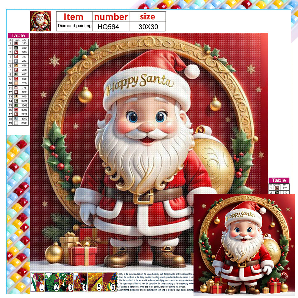 Diamond Painting - Full Square - Christmas costumes (30*30CM)