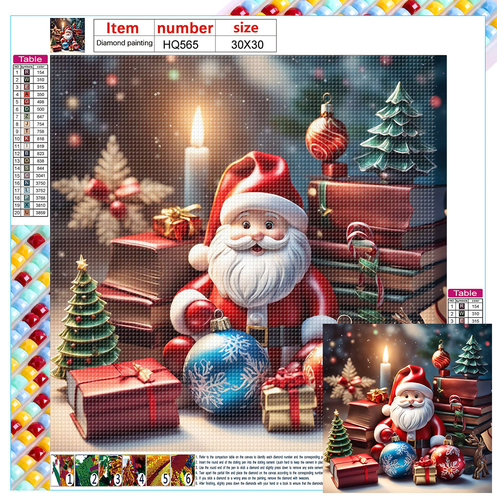 Diamond Painting - Full Square - Christmas decoration (30*30CM)