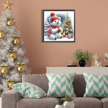 Load image into Gallery viewer, Diamond Painting - Full Square - Winter white bear prepares accessories (30*30CM)
