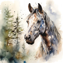 Load image into Gallery viewer, Diamond Painting - Full Round - horse (35*35CM)
