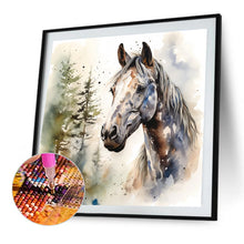 Load image into Gallery viewer, Diamond Painting - Full Round - horse (35*35CM)
