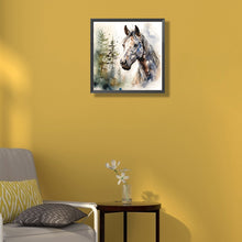 Load image into Gallery viewer, Diamond Painting - Full Round - horse (35*35CM)
