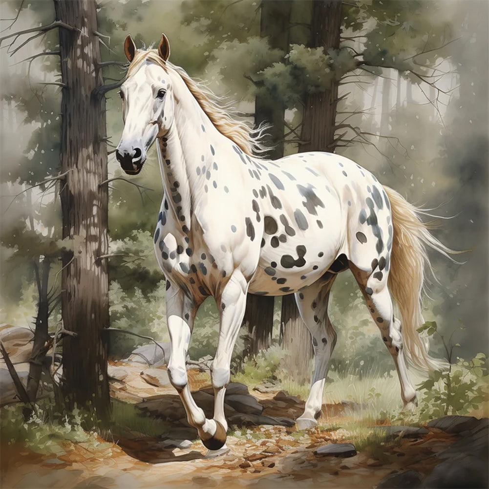 Diamond Painting - Full Round - horse (35*35CM)