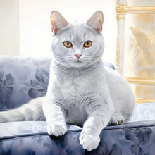 Load image into Gallery viewer, Diamond Painting - Full Round - cat (35*35CM)
