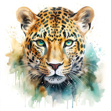Load image into Gallery viewer, Diamond Painting - Full Round - leopard (35*35CM)
