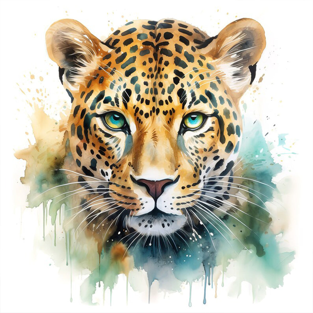 Diamond Painting - Full Round - leopard (35*35CM)