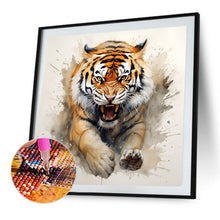 Load image into Gallery viewer, Diamond Painting - Full Round - tiger (35*35CM)
