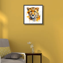 Load image into Gallery viewer, Diamond Painting - Full Round - leopard (35*35CM)
