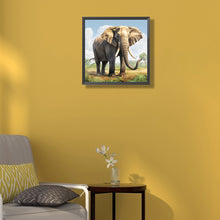 Load image into Gallery viewer, Diamond Painting - Full Round - elephant (35*35CM)
