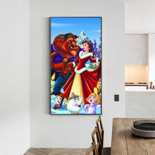 Load image into Gallery viewer, Diamond Painting - Full Round - beauty and the beast (40*70CM)
