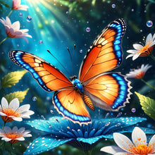 Load image into Gallery viewer, Diamond Painting - Full Round - Butterfly¡¤Jungle (30*30CM)

